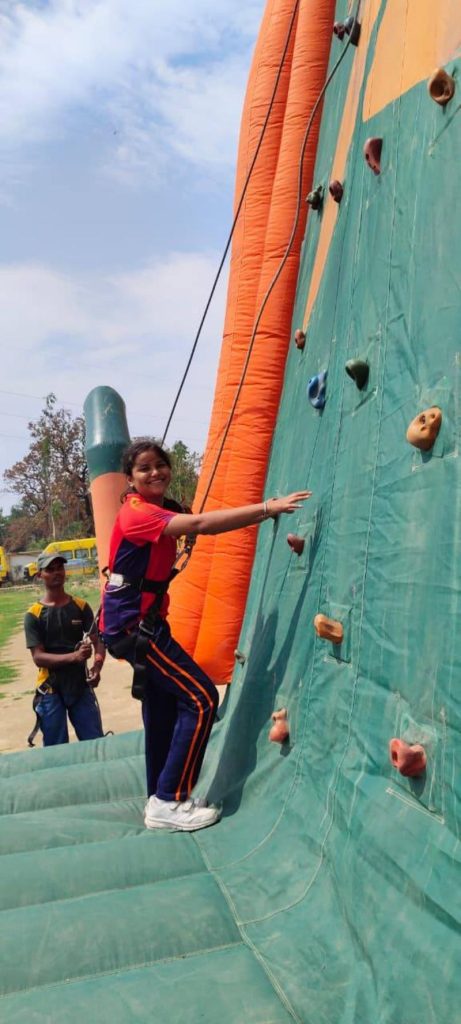 Adventure Camp jaipuria school Pratapgarh