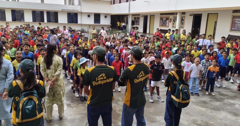 Adventure Camp jaipuria school Pratapgarh
