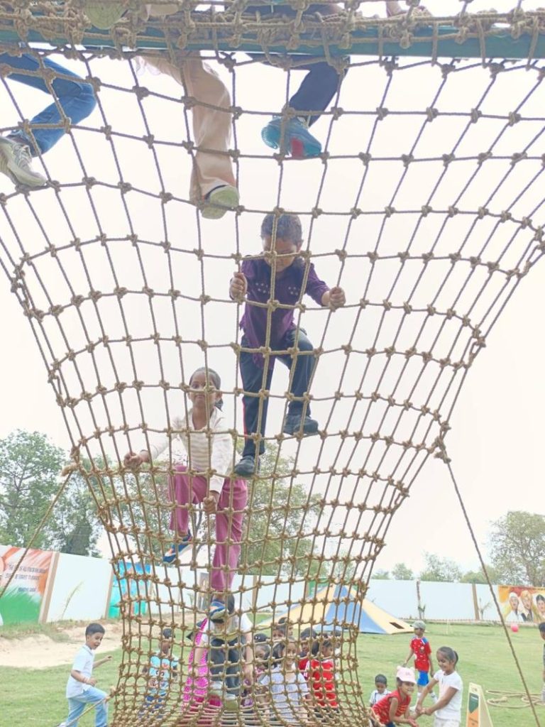 Adventure Camp jaipuria school Pratapgarh