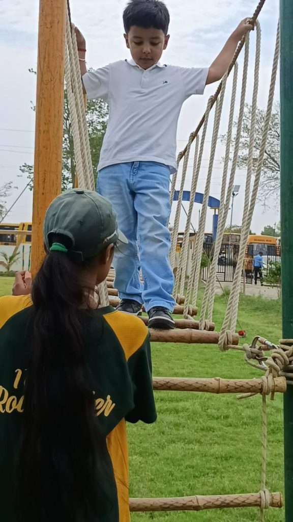 Adventure Camp jaipuria school Pratapgarh