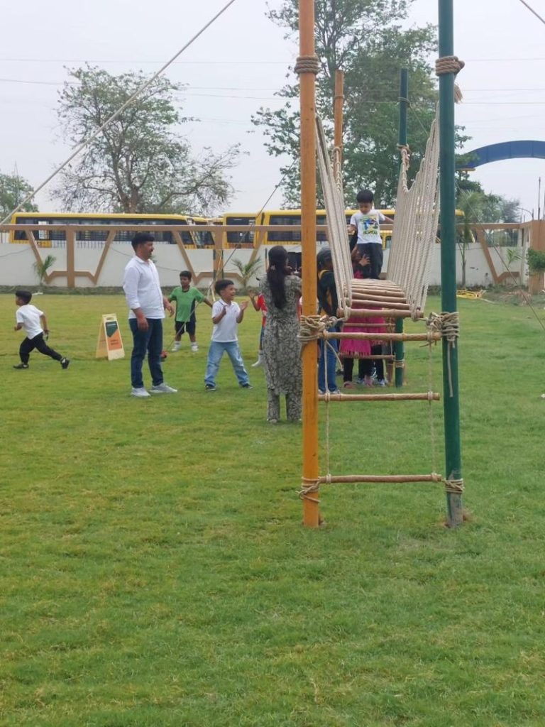Adventure Camp jaipuria school Pratapgarh