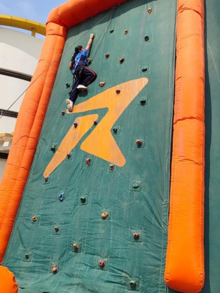 Adventure Camp jaipuria school Pratapgarh