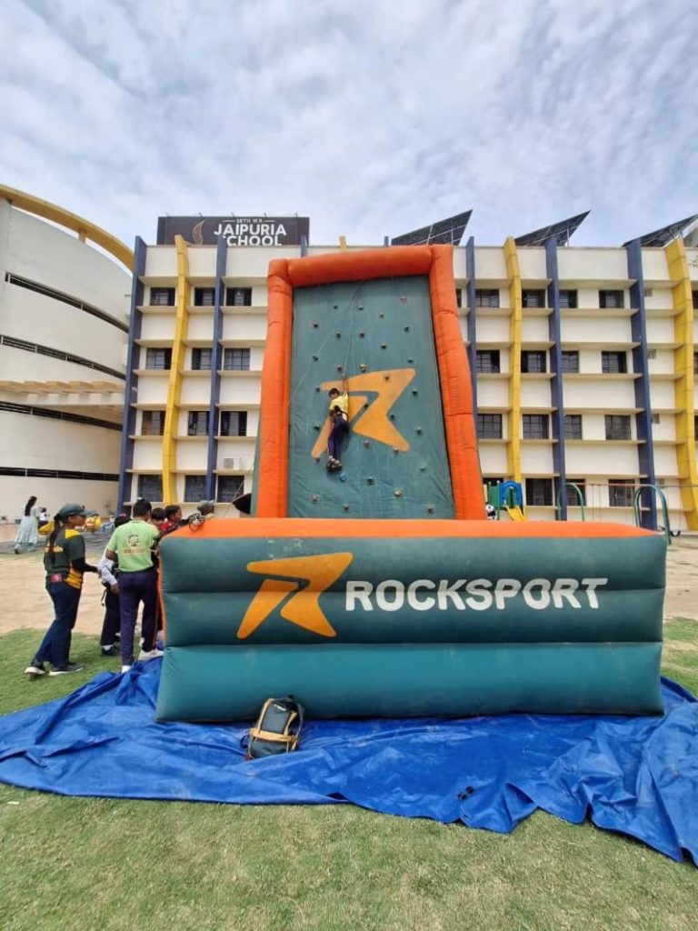 Adventure Camp jaipuria school Pratapgarh