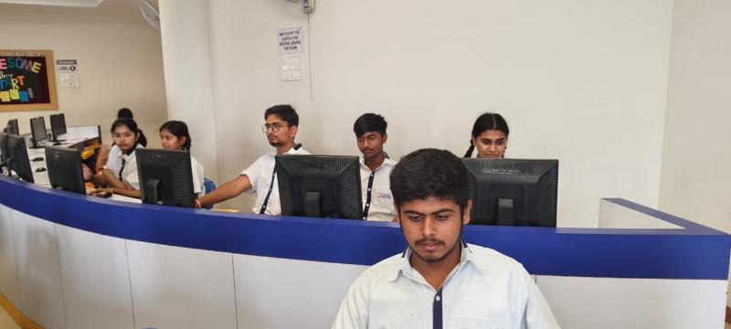 Digital Elections of Students Council jaipuria school Pratapgarh