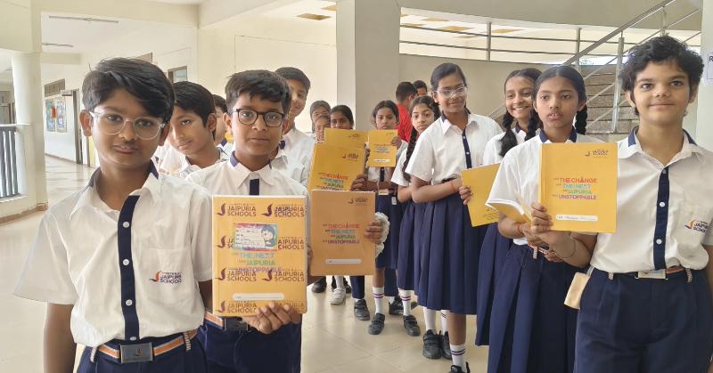 Digital Elections of Students Council jaipuria school Pratapgarh