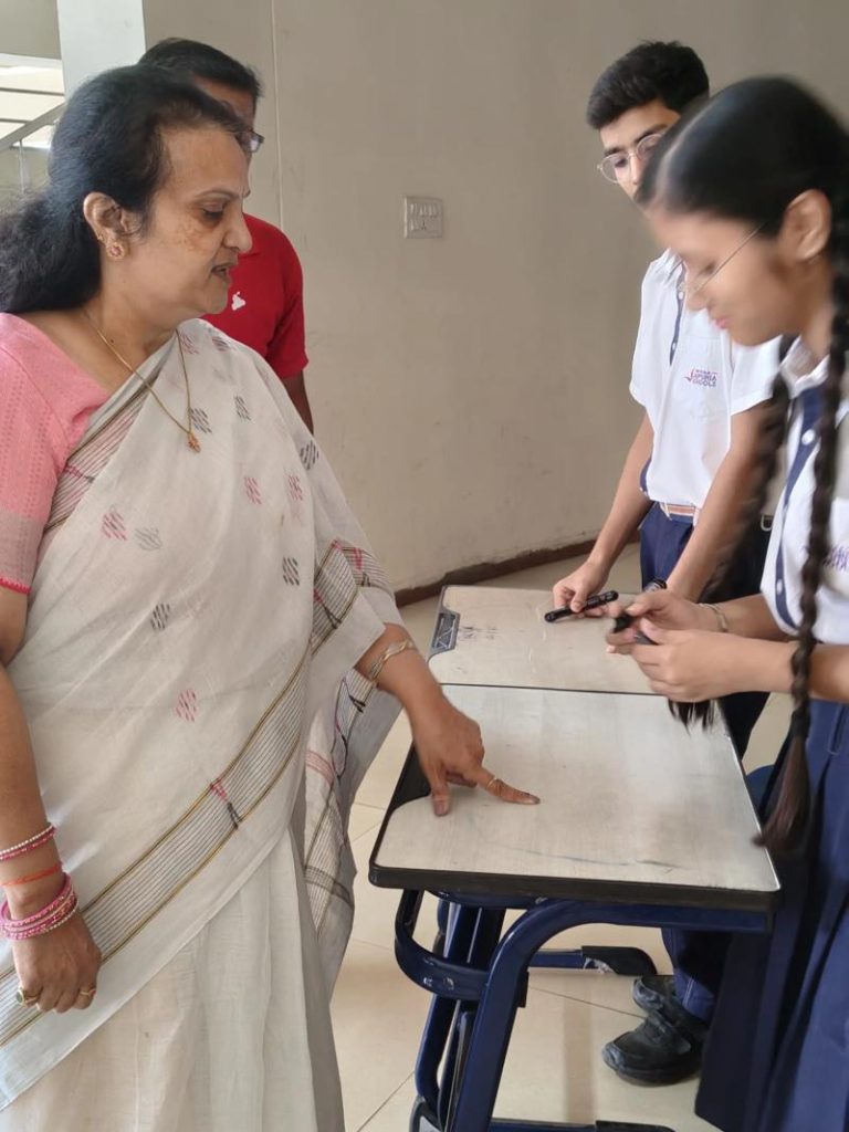 Digital Elections of Students Council jaipuria school Pratapgarh