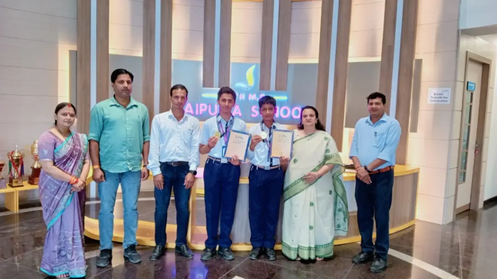 District topper in Amar Ujala Olympia