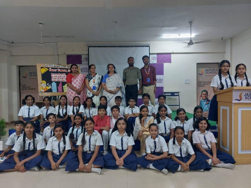 Labour Day Celebrations jaipuria school Pratapgarh