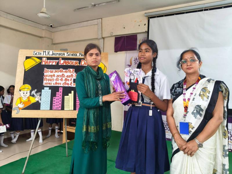 Labour Day Celebrations jaipuria school Pratapgarh