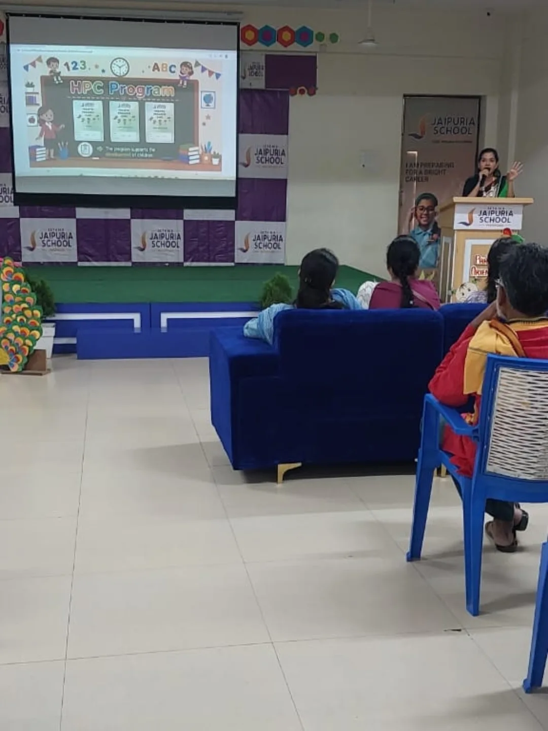 Parents Orientation Programme jaipuria school Pratapgarh
