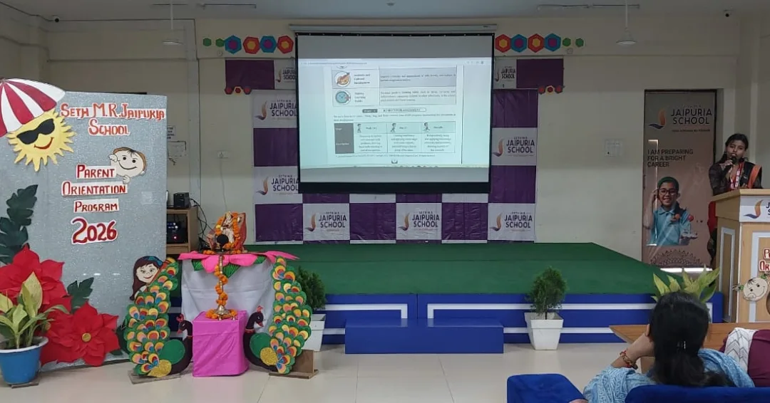 Parents Orientation Programme jaipuria school Pratapgarh