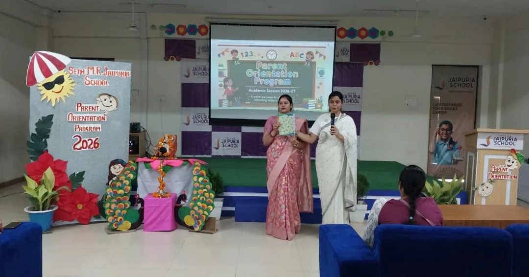 Parents Orientation Programme jaipuria school Pratapgarh